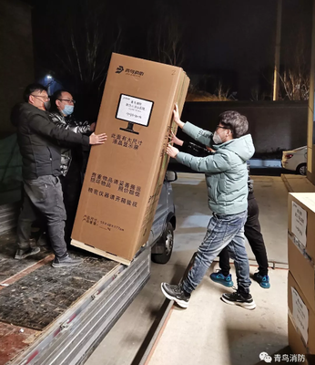 打響防疫保衛(wèi)戰(zhàn) 青鳥消防在行動(dòng)